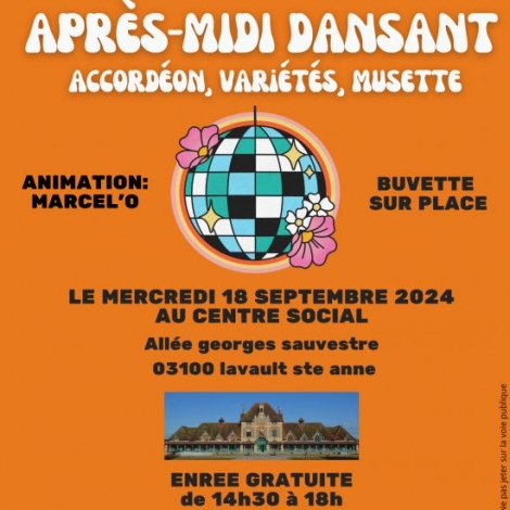 APRES MIDI DANSANTE CSR LAVAULT