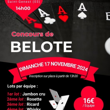 BELOTE ST GENEST