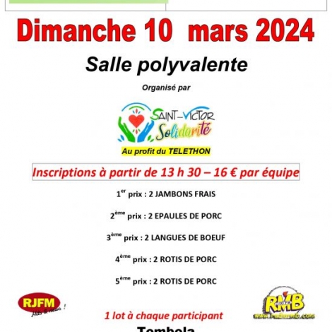 BELOTE ST VICTOR 10 MARS