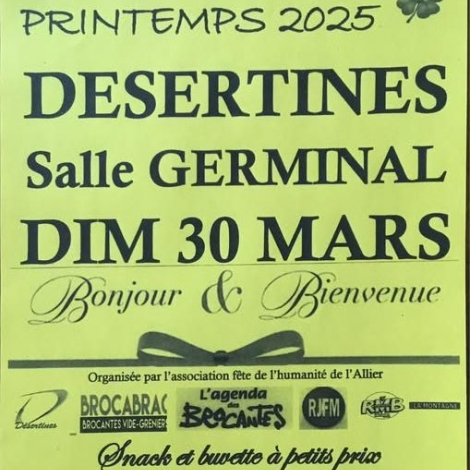 BROCANTE DESERTINES