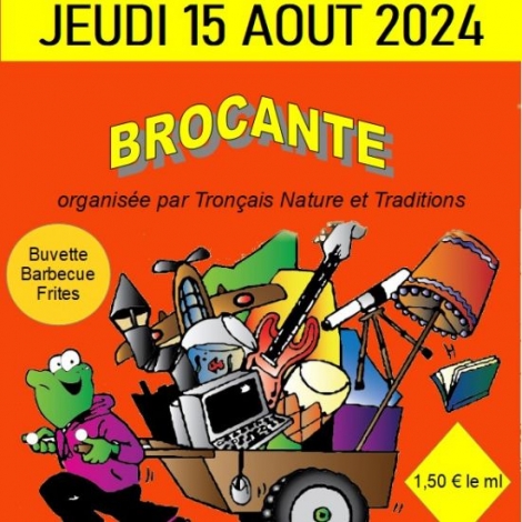 BROCANTE SAINT BONNET TRONCAIS