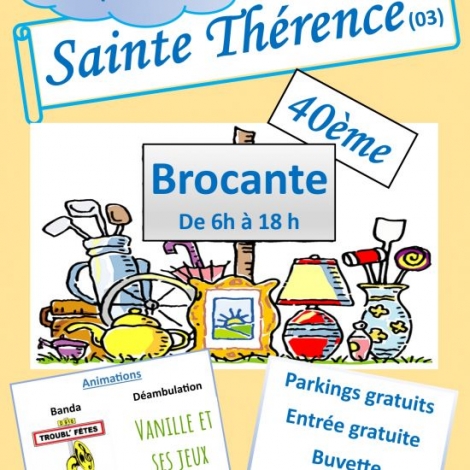 BROCANTE STE THERENCE
