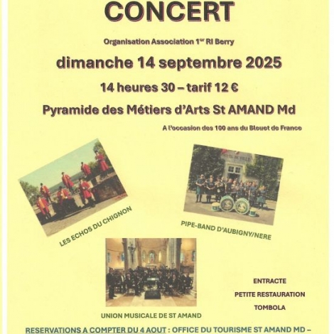 CONCERT ST AMAND