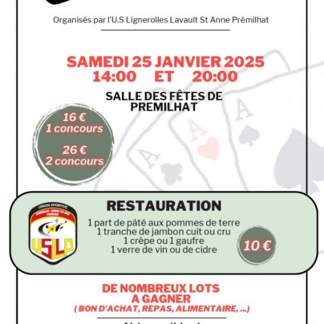 CONCOURS BELOTE PREMILHAT