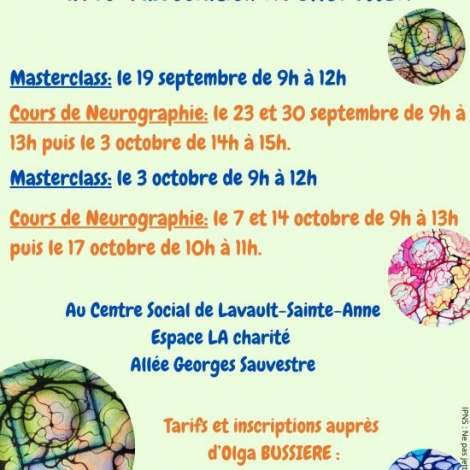 COURS DE NEUROGRAPHIE LAVAULT STE ANNE