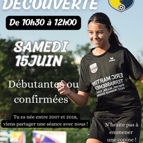 DECOUVERTE FOOTBALL ENTENTE FEMININE