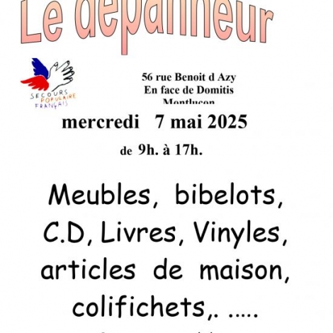 DEPANNEUR SECOURS POPULAIRE