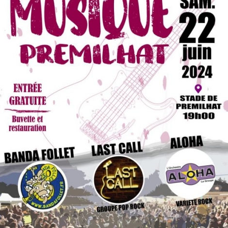 FETE DE LA MUSIQUE PREMILHAT