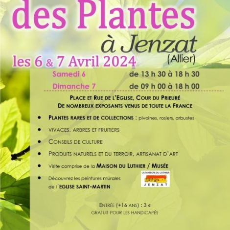 FETE DES PLANTES JENZAT