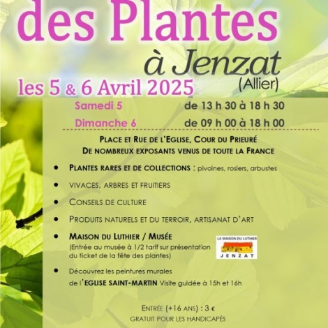 FETE DES PLANTES JENZAT