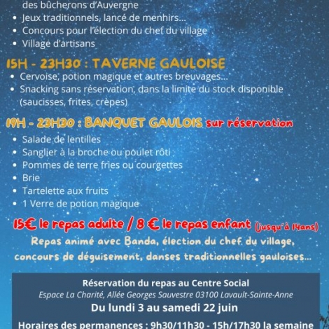 FETE GAULOISE LAVAULT 