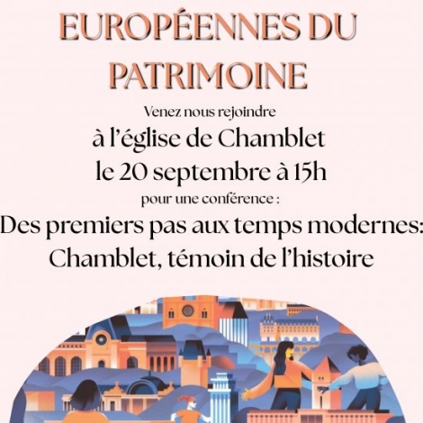JOURNEE DU PATRIMOINE CHAMBLET