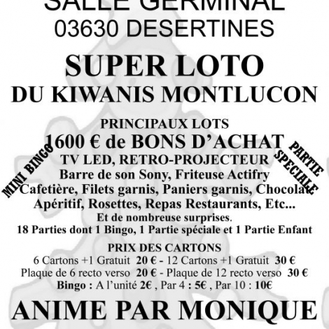 LOTO KIWANIS 15/12