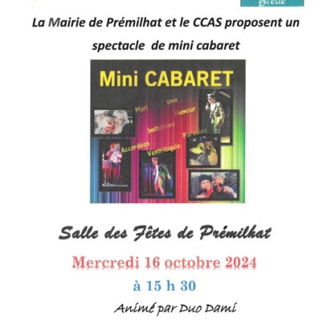 MINI CABARET PREMILHAT
