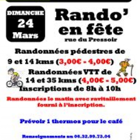 RANDO EN FETE HURIEL