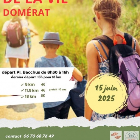RANDONNEE DE LA VIE DOMERAT