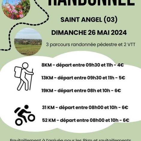RANDONNEE SAINT ANGEL