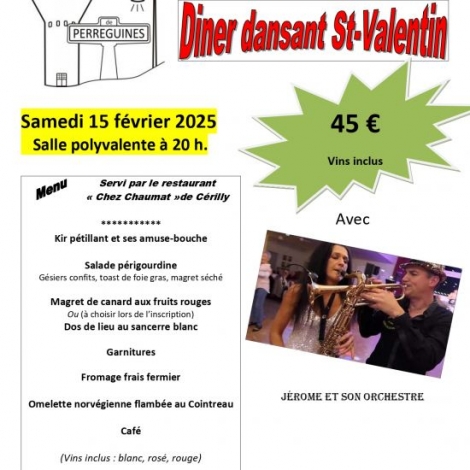 REPAS DANSANT LAVAULT STE ANNE