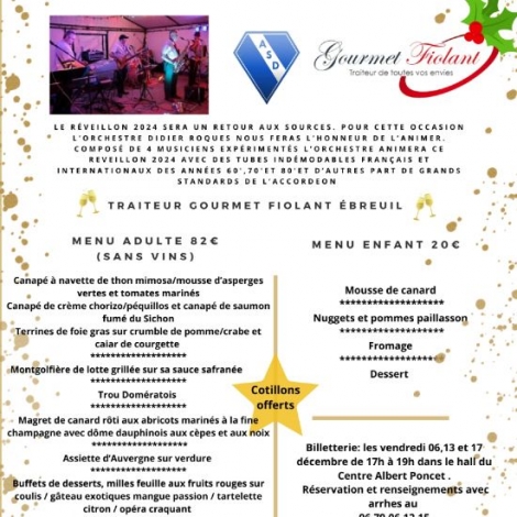 REVEILLON ST SYLVESTRE DOMERAT