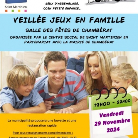 VEILLEE JEUX CHAMBERAT
