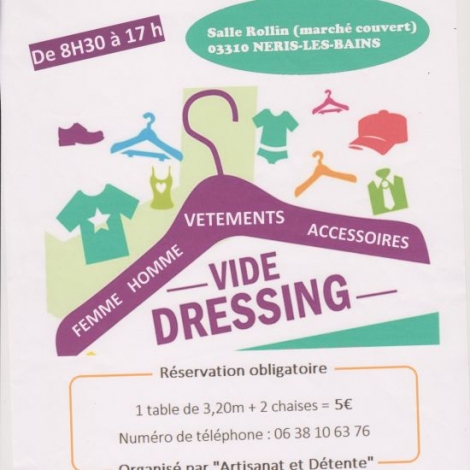 VIDE DRESSING NERIS LES BAINS