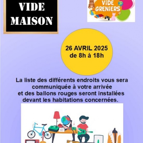VIDE GRENIER ET MAISON SAINT BONNET TRONCAIS