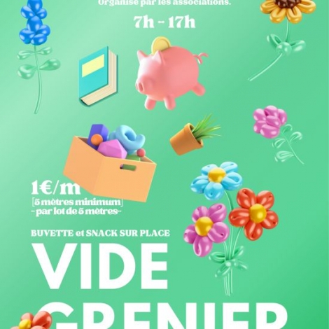 VIDE GRENIER SAINT GENEST