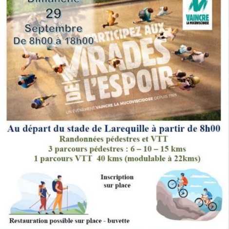 VIRADES DE L ESPOIR DURDAT LAREQUILLE