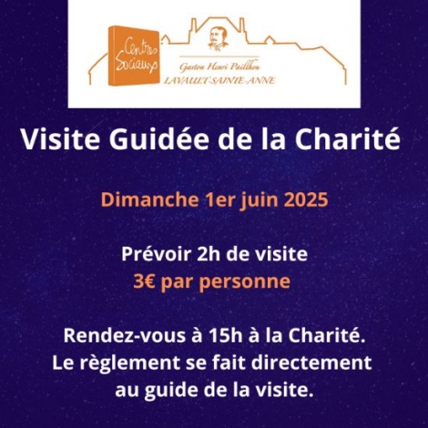 VISITE LA CHARITE LAVAULT
