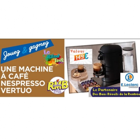 Cafetire Nespresso Vertuo