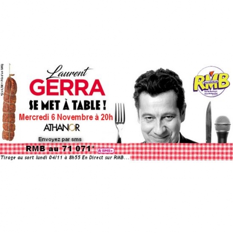 Laurent Gerra se met  table !