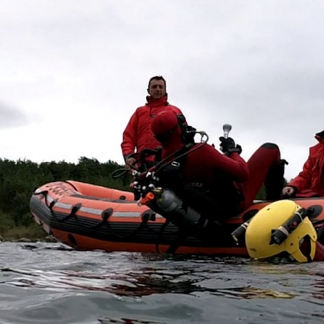 Les pompiers mobiliss sur le Cher  Montluon pour tenter de retrouver une personne 