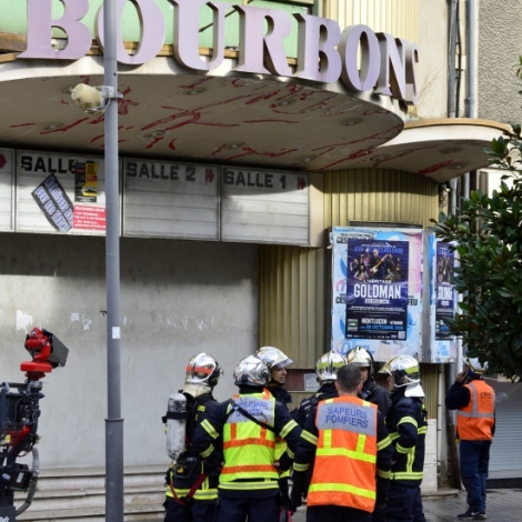 1 an de prison hier au tribunal pour le jeune qui avait mis le feu  l'ancien cinma les Bourbons