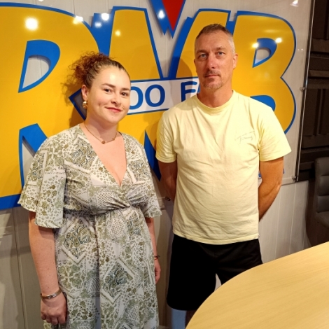 Alice Guillaumin et Frdric Fayet de l'ISM Gym avant le gala de fin de saison ce samedi 28 juin au Gymnase Paul Constans de Montluon