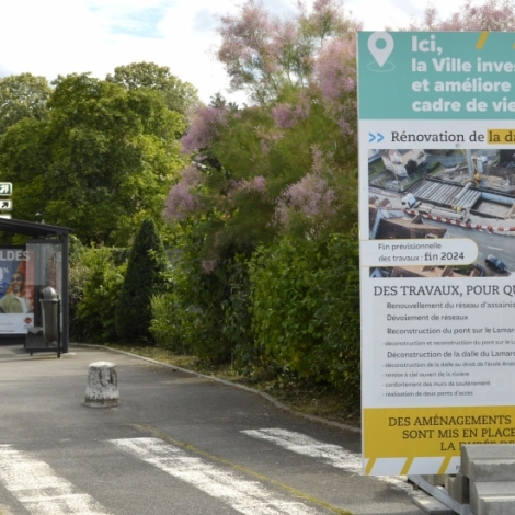 Avant le projet de Maison des Ains au Dinat il y aura ds ce mois de juillet des travaux sur la dalle du Lamaron