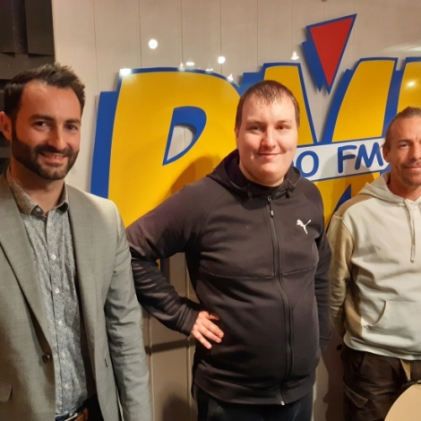 Axel Gendreau, Simon Lafoutry et Julien Mry pour les Agits du Bocage