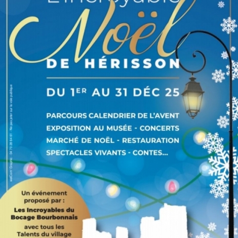 Dbut ce lundi 1er dcembre de l'Incroyable Nol de Hrisson