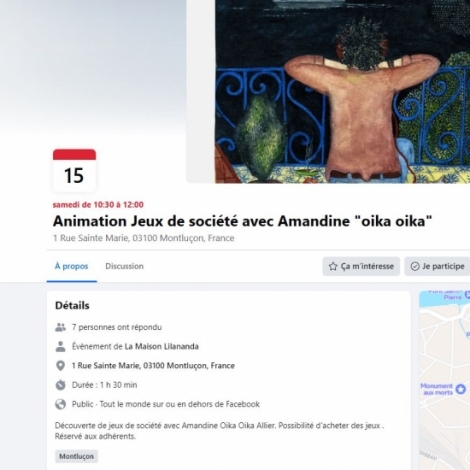 Des ateliers divers, confrences, moments festifs et de partage, ou encore des jeux...la Maion Lilananda propose de nombreuses activits