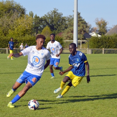 Encore des ajustements  faire pour les footballeurs domratois, battus 2-0 par Nevers