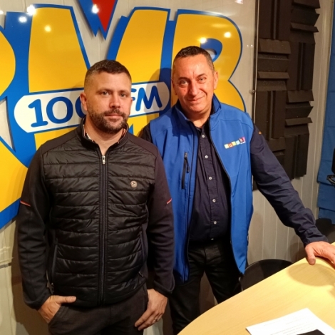 Franck Guillomet et Vincent Foucat de Festi'Val-en-Sully nous prsentent le programme, charg, pour le prochain Tlthon les 8 et 9 novembre 2025