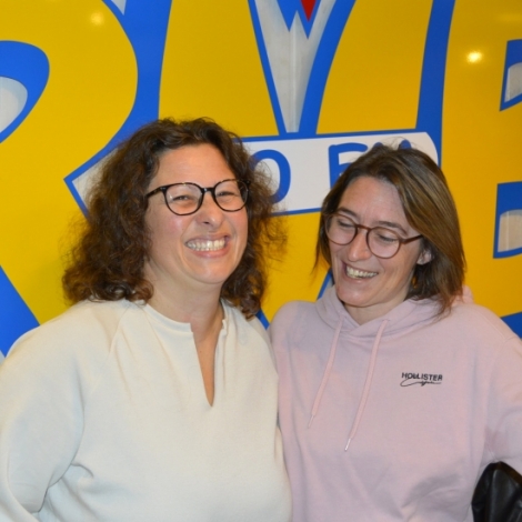 Hlne et Jessy de C'Party pour la 5me Nuit de l'Horreur prvue le 2 novembre  Lignerolles