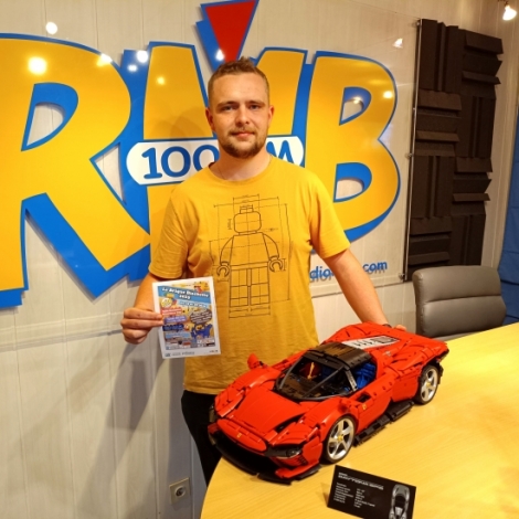 Kvin Cottin organise ce week-end La Brique Biachette, vnement autour des LEGO  la salle Germinal de Dsertines