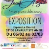 La nouvele exposition de Janik'Acrylik est  voir ds ce jeudi 6 fvrier  la Charit de Lavault-Ste-Anne