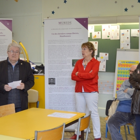 Le Muse de la Rsistance de Montluon a prsent sa nouvelle exposition sur la libration des camps nazis