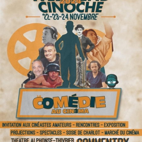 Le Week-end cinoche a lieu ds ce soir et jusqu' dimanche  Commentry