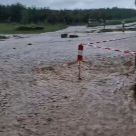 Le dernier pisode orageux a fait pas mal de dgts dans le sud de l'Allier, en particulier au Domaine des Kaolins