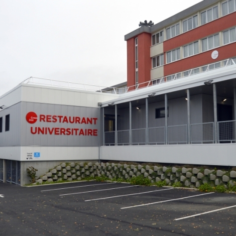 Le nouveau restaurant universitaire de Montluon a t inaugur