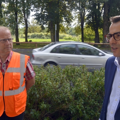 Le point sur les chantiers finis et  venir au niveau des routes dpartementales de l'Ouest Allier
