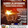 Les pompiers de Montluon mobiliss samedi square Fargin-Fayolle pour le Tlthon et pour le dfi Bleu Blanc Rouge