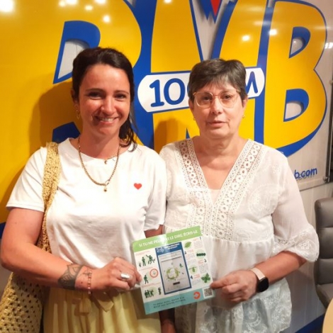 Les rfrentes dpartementales de l'Association Les Papillons, qui uvre contre les maltraitances faites aux enfants, Valrie Tabouret et Jessie Zaher sont nos invites